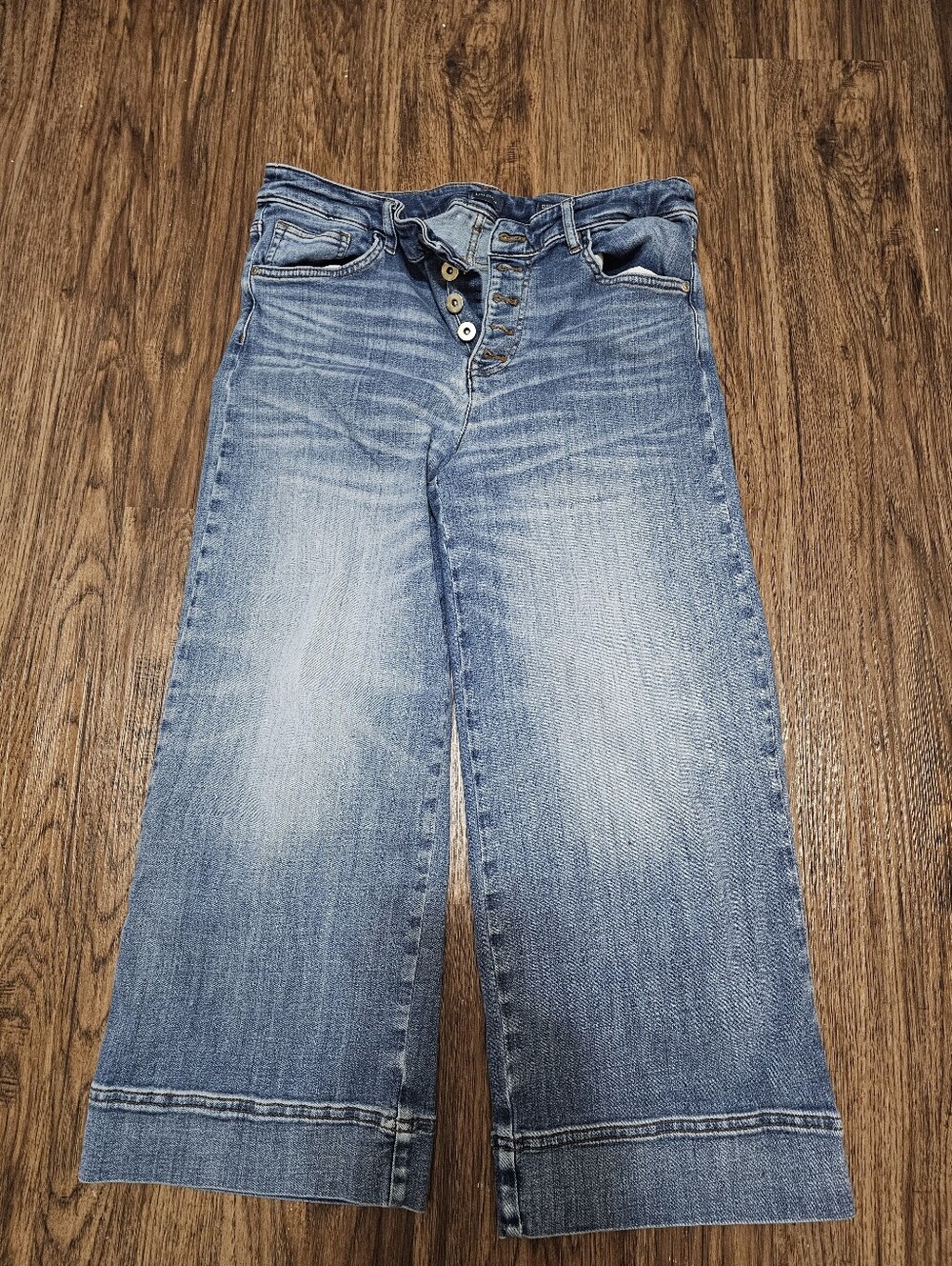 J Jill High Rise Full Leg  Crop Jean
